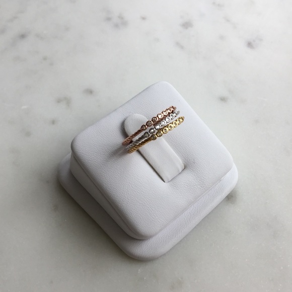 Sterling 3 Piece Ring Set - Picture 11 of 16